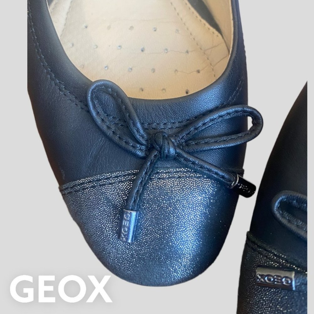 Geox Women's Navy Blue Ballet Flats